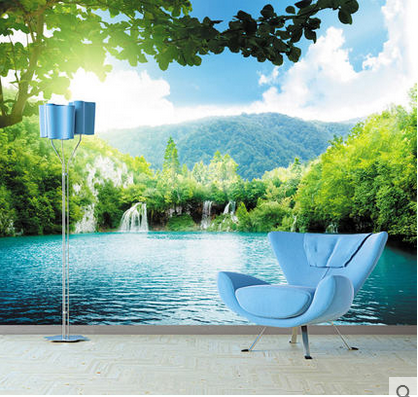 Affiche murale géante Méditerranée - papier peint en soie Ref 2456523