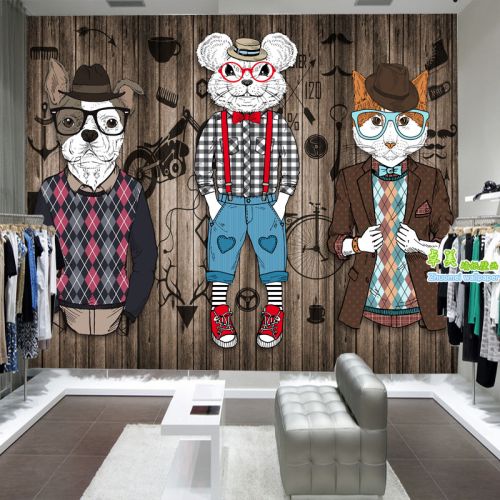 Affiche murale géante nostalgie rétro - Ref 2456550