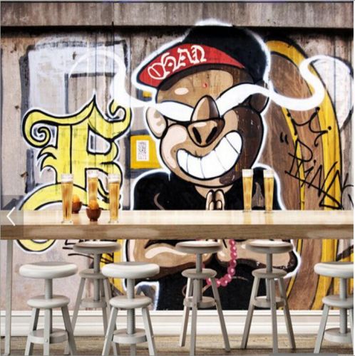 Affiche murale géante nostalgie rétro - Ref 2456558