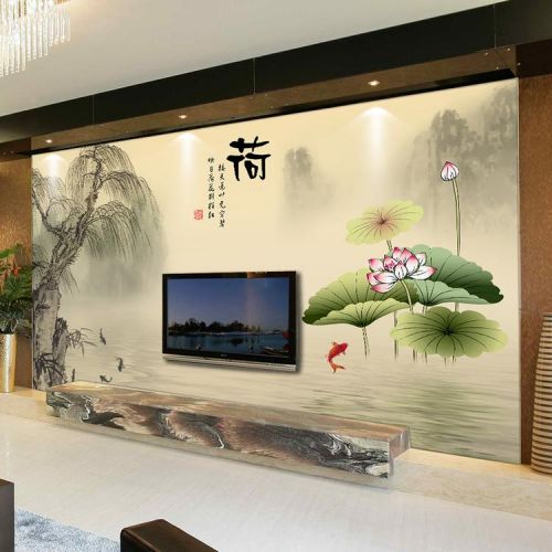 Affiche murale géante moderne chinois - Ref 2456719