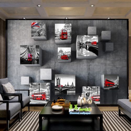 Affiche murale géante nostalgie rétro - Ref 2456800