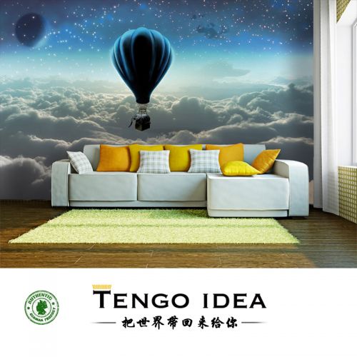 Affiche murale géante TENGO IDEA continental - Ref 2457990