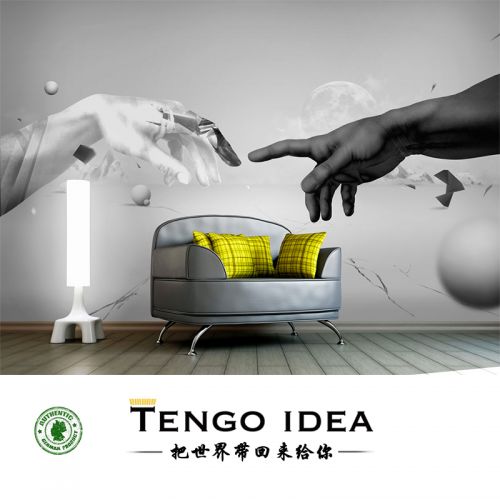 Affiche murale géante TENGO IDEA simple moderne - Ref 2457991