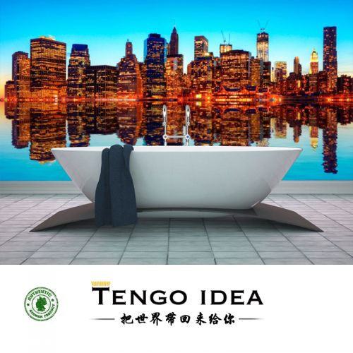 Affiche murale géante TENGO IDEA continental - Ref 2458006