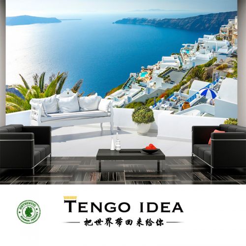 Affiche murale géante TENGO IDEA continental - Ref 2458029