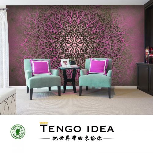 Affiche murale géante TENGO IDEA continental - Ref 2458043