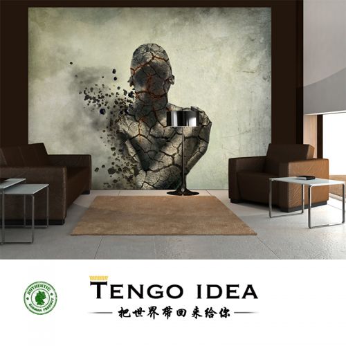 Affiche murale géante TENGO IDEA continental - Ref 2458047
