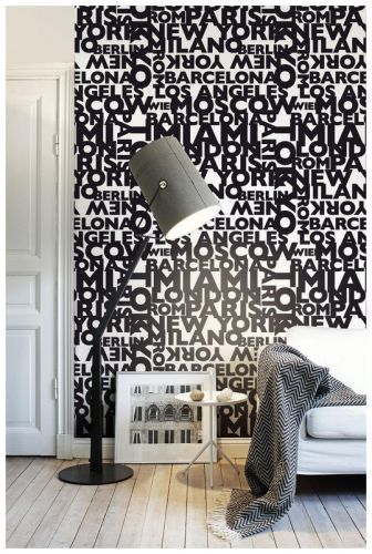 Affiche murale géante WALLVISION simple moderne - Ref 2458746