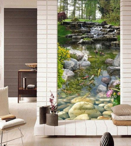 Affiche murale géante AIBOO simple moderne - papier peint en soie Ref 2458773