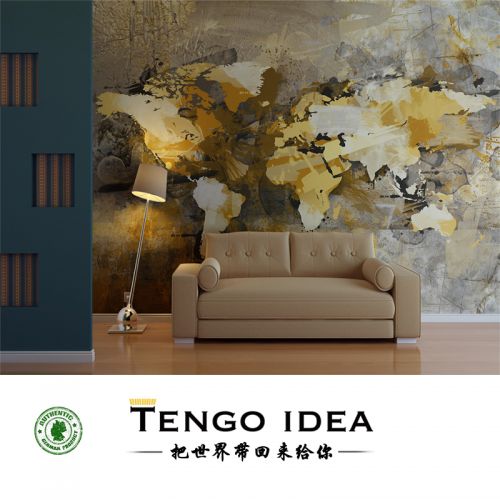 Affiche murale géante TENGO IDEA simple moderne - Ref 2458801