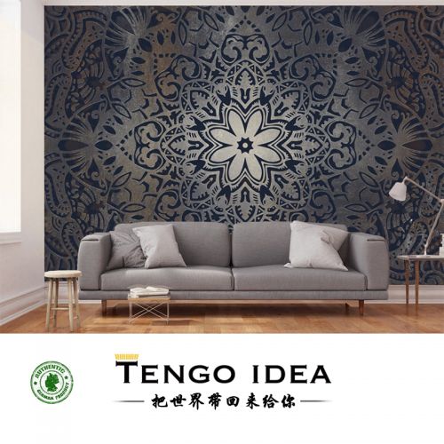 Affiche murale géante TENGO IDEA continental - Ref 2458804