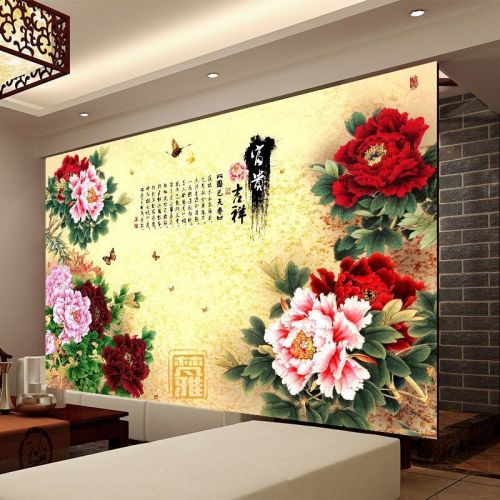 Affiche murale géante moderne chinois - Ref 2458860