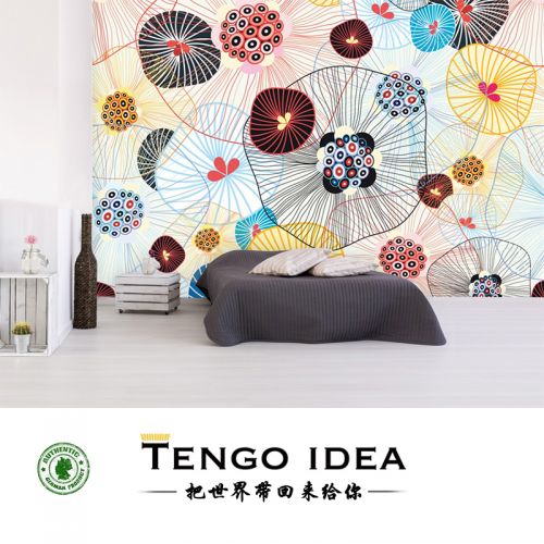 Affiche murale géante TENGO IDEA continental - Ref 2459069