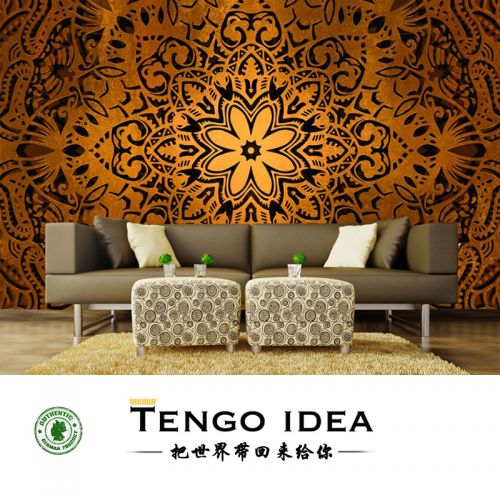 Affiche murale géante TENGO IDEA continental - Ref 2459085