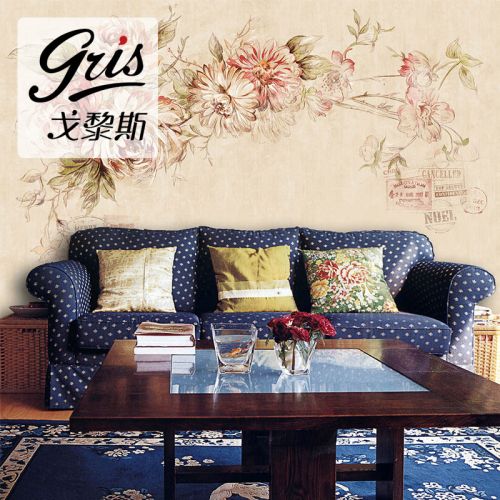 Affiche murale géante GRIS campagne - Ref 2459501