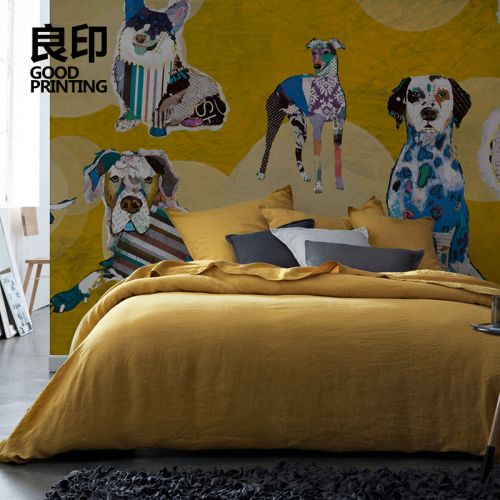 Affiche murale géante GOOD PRINTING Europe du Nord - papier peint en soie Ref 2459522