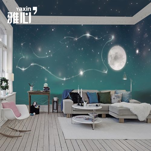 Affiche murale géante simple moderne - papier peint en soie Ref 2459544