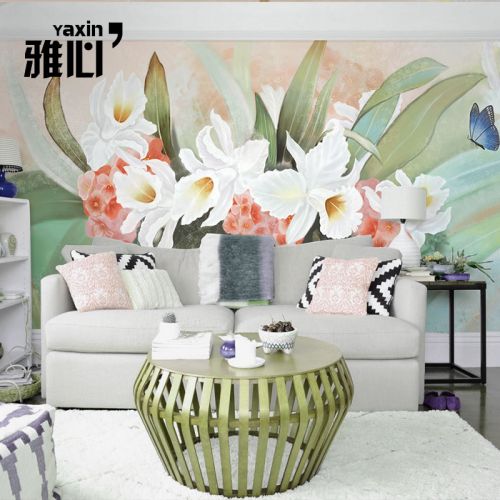 Affiche murale géante Europe du Nord - fond d'écran de broderie Ref 2459550