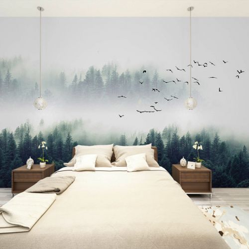 Affiche murale géante VYAS campagne - papier peint en soie Ref 2460121