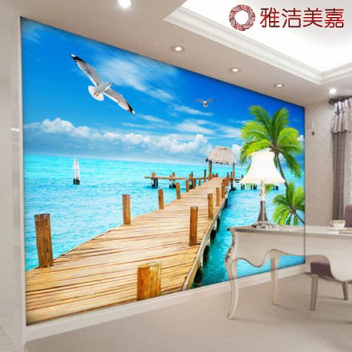 Affiche murale géante American Village - Ref 2460250