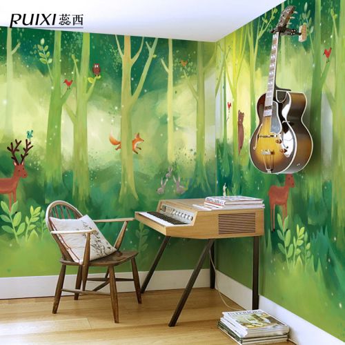 Affiche murale géante American Village - Ref 2460277