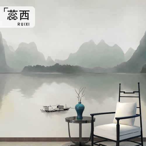 Affiche murale géante moderne chinois - Ref 2460279