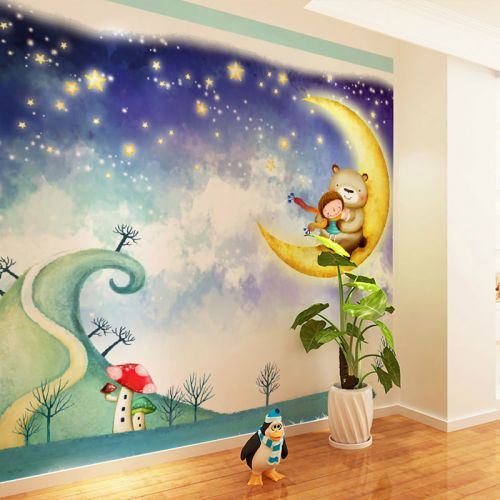 Affiche murale géante LIANGCHAO - papier peint en soie Ref 2460589