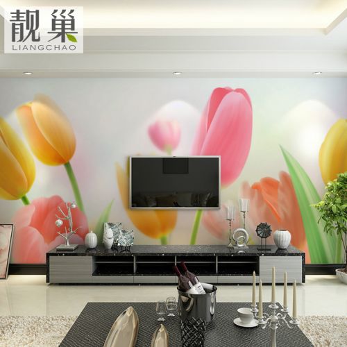 Affiche murale géante LIANGCHAO simple moderne - papier peint en soie Ref 2460660