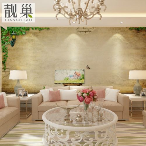 Affiche murale géante LIANGCHAO simple - papier peint en soie Ref 2460690