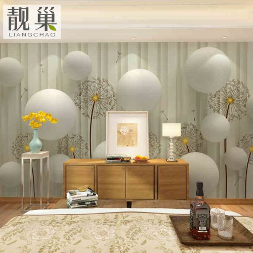 Affiche murale géante LIANGCHAO simple moderne - papier peint en soie Ref 2460711