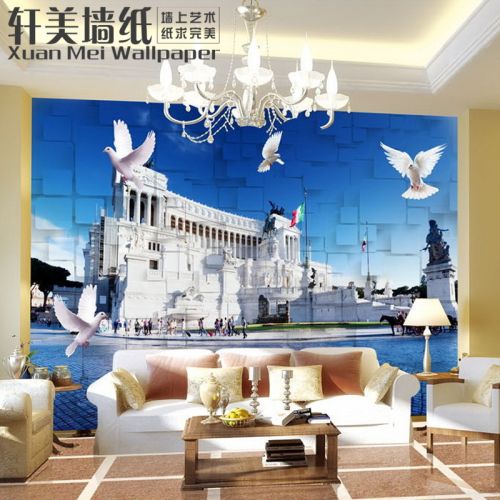 Affiche murale géante XUAN MEI simple moderne - papier peint en soie Ref 2461098