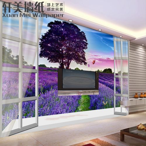Affiche murale géante XUAN MEI simple moderne - papier peint en soie Ref 2461102