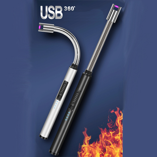 Allume gaz rechargeable USB avec embout flexible - Ref 3430952