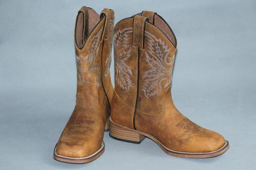 Article équitation bottes de cowboy occidentaux pour enfant - Ref 1381669