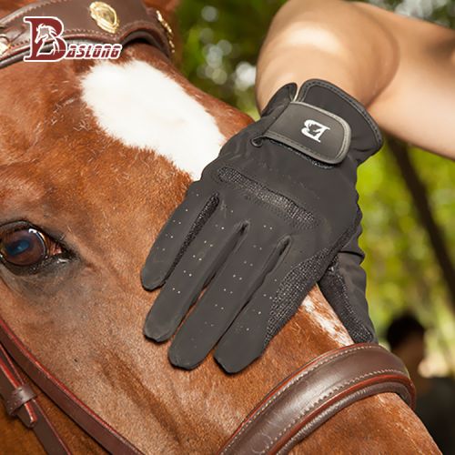 Article sports equestres pour homme, femme, enfant BASLONG en particules antidérapantes - Ref 1379809