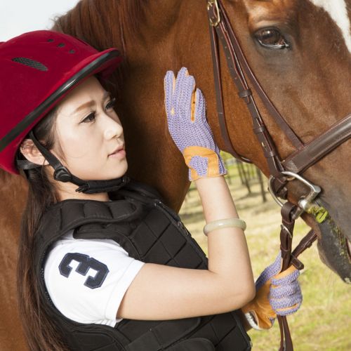 Article sports equestres pour homme, femme, enfant BASLONG en peau de porc - Ref 1381059