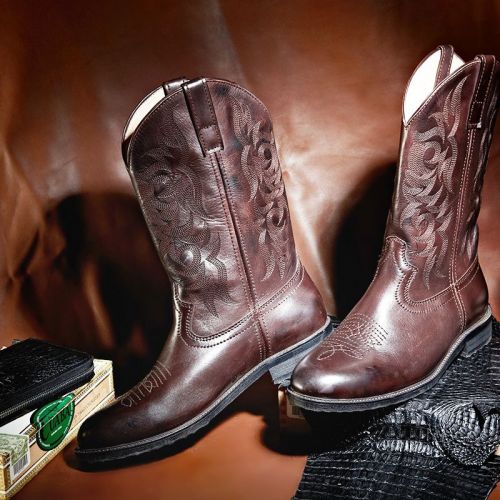 Article sports equestres bottes de cowboy occidentaux - Ref 1381230