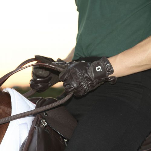 Article sports equestres pour homme, femme, enfant BASLONG en particules antidérapantes - Ref 1381822