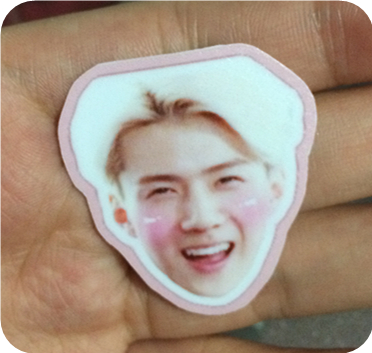 Autocollant pour téléphone mobile - Ref 1372240