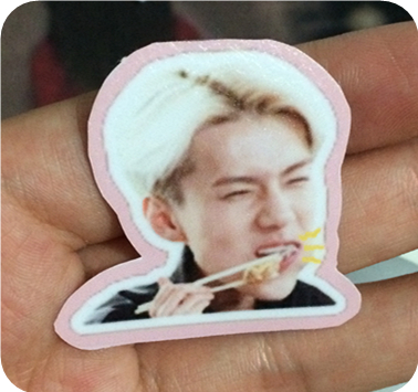 Autocollant pour téléphone portable - Ref 1364165