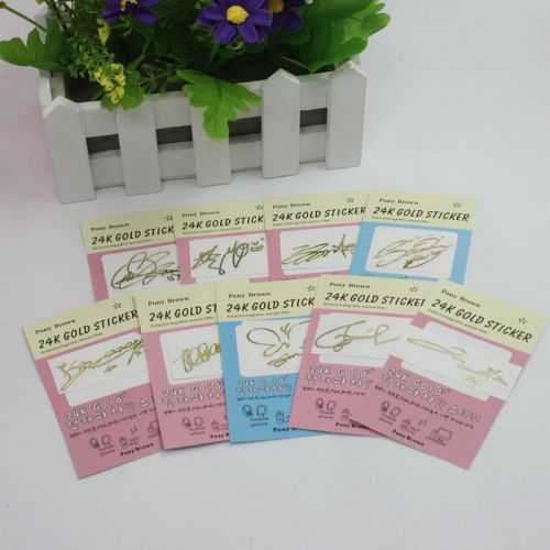 Autocollant pour téléphone portable KPOP - Ref 1369652