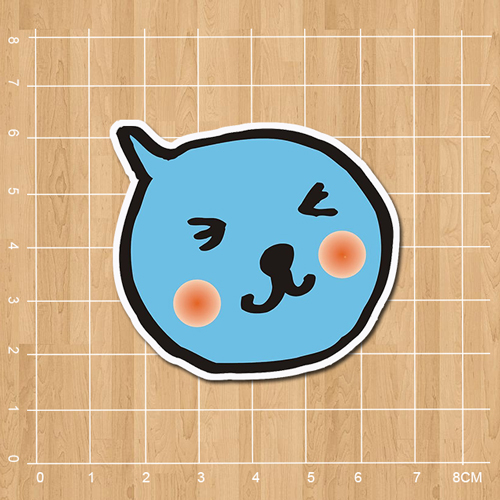 Autocollant pour téléphone portable SLURM STICKER - Ref 1372599