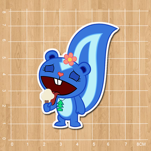 Autocollant pour téléphone portable SLURM STICKER - Ref 1372751