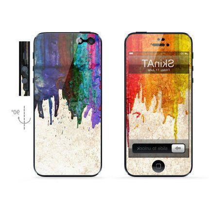 Autocollant pour téléphone portable SKINAT - Ref 1374541