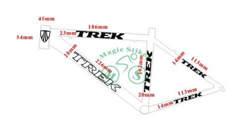 Autocollant pour vélo - Ref 2276345