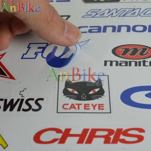 Autocollant pour vélo ANBIKE - Ref 2276434