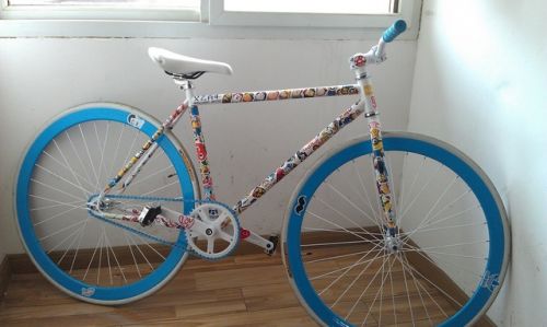 Autocollant pour vélo - Ref 2276906