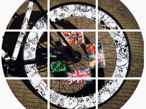 Autocollant pour vélo - Ref 2278598