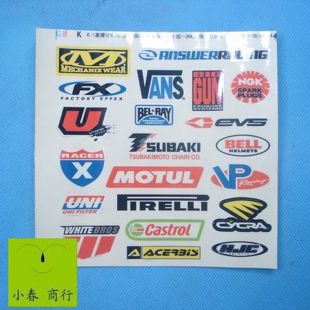 Autocollant pour vélo - Ref 2279803