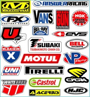 Autocollant pour vélo - Ref 2280260